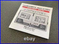 Vintage Nintendo Game & Watch Mario Bros MW-56 1983