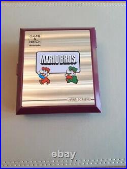 Vintage Nintendo Game & Watch Mario Bros Multi Screen (mw-56) 1983