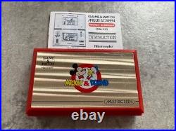 Vintage Nintendo Game & Watch Mickey & Donald (DM-53) Great Condition