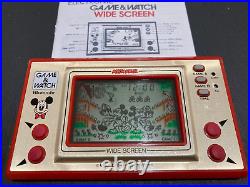 Vintage Nintendo Game & Watch Mickey Mouse MC-25 1981 BEST OFFER