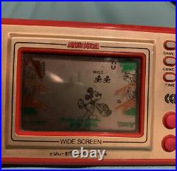 Vintage Nintendo Game & Watch Mickey Mouse MC-25 1981 Perfect Condition