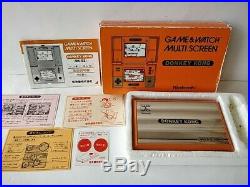 Vintage Nintendo Game & Watch Multi screen Donkey Kong, Manual, Boxed set-c0703