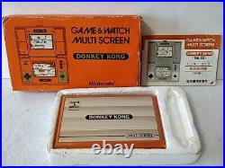 Vintage Nintendo Game & Watch Multi screen Donkey Kong, Manual, Boxed set-c1205
