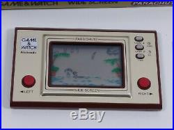 Vintage Nintendo Game & Watch Parachute wide screen PR-21 with instruct & box