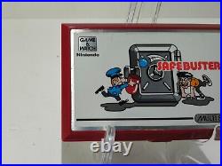 Vintage Nintendo Game & Watch Safebuster (JB-63) has Original Protection Film