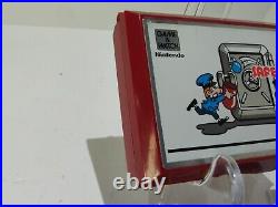 Vintage Nintendo Game & Watch Safebuster (JB-63) has Original Protection Film