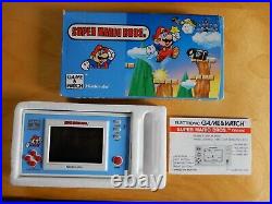 Vintage Nintendo Game & Watch Super Mario Bros YM-105 Boxed