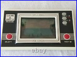 Vintage Nintendo Game & Watch TURTLE BRIDGE Console, Manual, Boxed tested-d0309