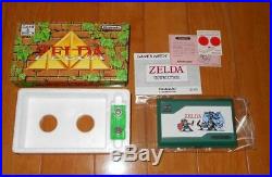 Vintage Nintendo Game Watch Zelda Multi Screen Still Working With Box Rare