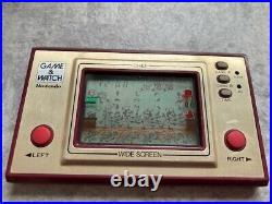 Vintage Nintendo Game and Watch CHEF (FP-24) 1981 GREAT CONDITION