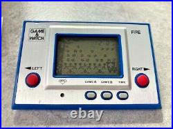 Vintage Nintendo Game and Watch FIRE (RC-04) 1980