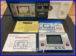 Vintage Nintendo Game and Watch FIRE (RC-04) 1980 COMPLETE -VGC CLEARANCE SALE