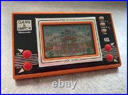 Vintage Nintendo Game and Watch Fire Attack (ID-29) 1982