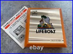 Vintage Nintendo Game and Watch LIFE BOAT (TC-58) COMPLETE Extremely Good