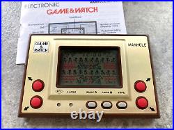 Vintage Nintendo Game and Watch MANHOLE (MH-06) 1981 Great Condition