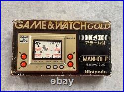 Vintage Nintendo Game and Watch MANHOLE (MH-06) 1981 VGC SHOP CLEARANCE SALE