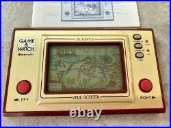 Vintage Nintendo Game and Watch Octopus (OC-22) 1981