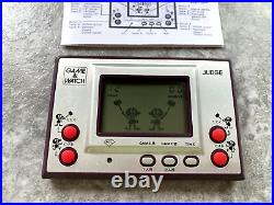 Vintage Nintendo Game and Watch (Purple) Judge (IP-05) 1980 Great Condition