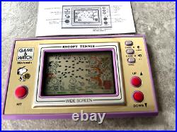 Vintage Nintendo Game and Watch Snoopy Tennis (SP-30) 1982 A1 Condition