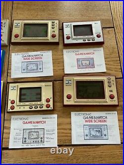 Vintage Nintendo Game and Watch games spares or repairs