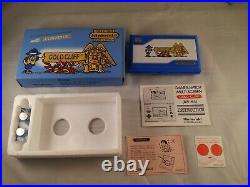 Vintage Nintendo Gold Cliff Game and Watch Boxed from 1988