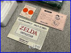 Vintage Nintendo Zelda Multiscreen Game & Watch 1989 Model ZL-65 NEW Old Stock