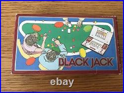 Vintage Retro Nintendo Game & Watch Black Jack Complete & Boxed
