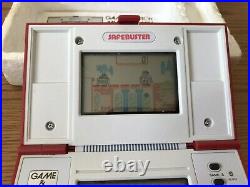 Vintage Retro Nintendo Game & Watch Pocket Size Safe Buster Complete & Boxed