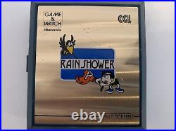 Vintage Retro Nintendo Game & Watch Rainshower Lp-57 1983