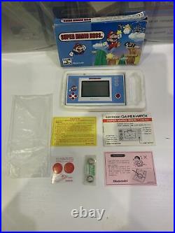 Vintage/ Retro Nintendo Super Mario Bros Game And Watch Boxed and Complete