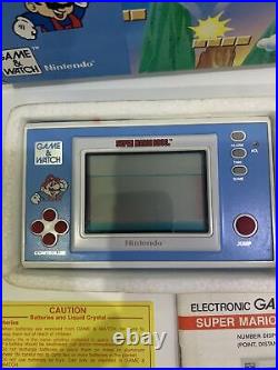 Vintage/ Retro Nintendo Super Mario Bros Game And Watch Boxed and Complete