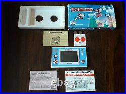 Vintage/ Retro Nintendo Super Mario Bros Game And Watch Boxed and Working