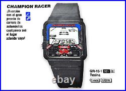 Vintage Watch Casio Game GR-15-1 QW. 921 Japan Champion Racer, Year 1992