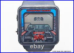 Vintage Watch Casio Game GR-15-1 QW. 921 Japan Champion Racer, Year 1992