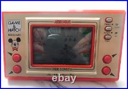 Vintage nintendo game and watch mickey mouse wide screen