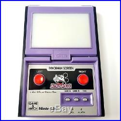 Vtg 1984 Nintendo Game & Watch Mickey Mouse (DC-95) Panorama Screen Tested/Works