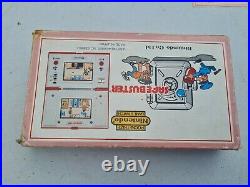 Vtg Nintendo game & Watch safebuster rare boxed handheld LCD game working