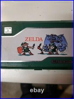 Working Vintage 1989 Nintendo Zelda Game And Watch