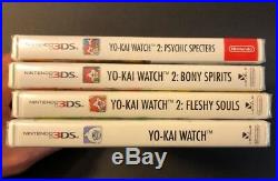 Yo-Kai Watch 3DS Collection 4-Game Bundle NEW
